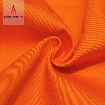 China Anti Static Fire Resistant 260gsm Cotton Clothing Fabric Anti Static For Uniform Shirt for sale