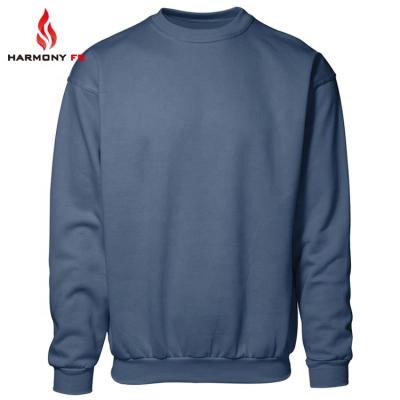 China Without Hoods Wholesale Knitted Fleece Pullover FR Work Flame Retardant Sweatshirt for sale