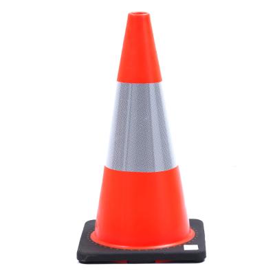 China NO--fading Ningbo factory plastic traffic protection device safety road cone, rated supplier orange traffic cone for sale