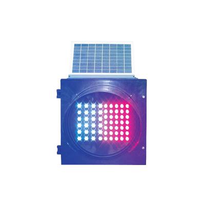 China High quality cheap blue and red solar instant warning light DW-BZ04 for sale