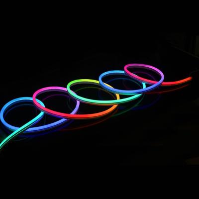 China Sensor de movimiento de 5000 mm LED RGB 5050 Flexible 12V Neón 2835 en venta