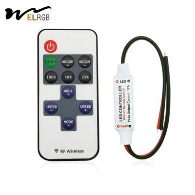 China 11 Key Remote Led Dimmer 5V 12V 24V Remote Dimmer For Led Lights for sale