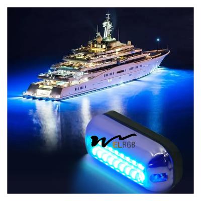 China IP68 Ocean Led Underwater Lights LED Marine Lights Boat Transom Lights Te koop