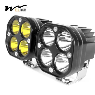 China 3 Inch 40W Off Road Fog Lights 4x4 4000lm Car Laser Fog Lamp for sale