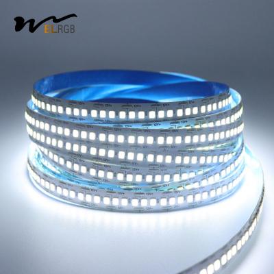 China 10mm 240leds tira LED autoadhesiva 22W/M Blanco caliente Frío Blanco Led tira en venta