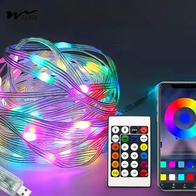 Chine Lumière en fil de cuir pour stands extérieurs RGB à sept couleurs pour un contrôle et une ambiance intelligents à vendre