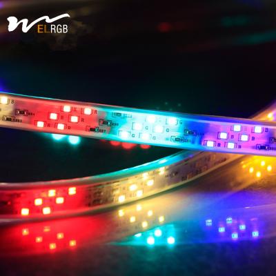 China Outdoor Signboard LED Strip Light with CRI 90 120LED/M and Waterproof Six-Color Dimmable en venta