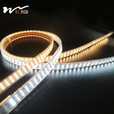 中国 超明るい3列LEDストライプライト 2835 264 LED/m 住宅用屋外用 CRI Ra 80 販売のため