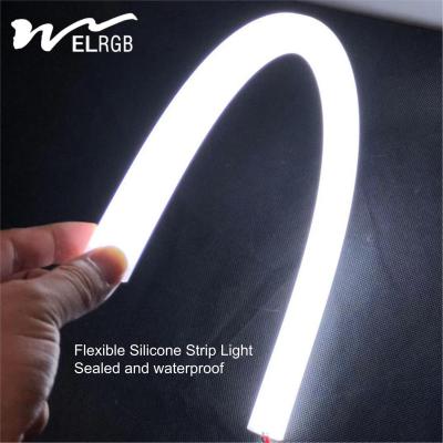 China Residential 360 Degree Circular Full Body Luminescent Silicone Light Strip Low Voltage LED Soft Light Strip for sale