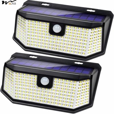 China Luzes de Sensor de Movimento Solar LED 182 Leds 2500Lm IP65 Impermeável para Garagem de Jardim Patio à venda