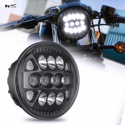 China Ervaar Super Wide Night Driving 5,75 inch LED koplamp met Halo DRL draaisignaal Te koop