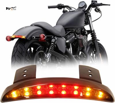 China Motorrad-LED-Bremslicht mit Nummernschild-Schwanzlicht zu verkaufen