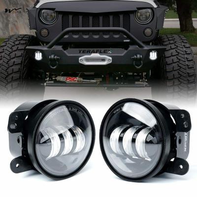 China 9 x 4,5 x 6 inch Pakket afmetingen 4-inch 60W LED mistlichten voor off-road rijden Te koop