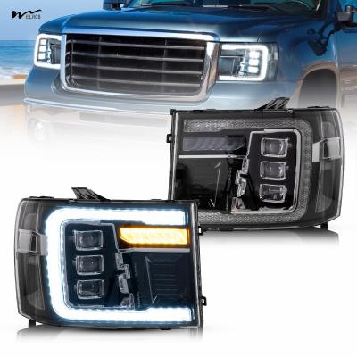 China Auto Part Position Front Projector-Clear Reflector LED Headlights w/ Dynamic Animation for sale