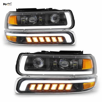 China 22 x 19.25 x 7 inches LED Headlamps Assembly for Replacement DRL Turn Signal Hi/Low Beam for sale