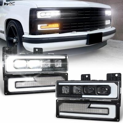 China Head Lights Essential 500% Bright LED Headlight Assembly with Welcome DRL Turn Signal for sale