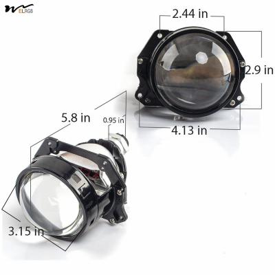 China Enhance Your Car's Look with 3.0-inch Dual LED Projection Lens and White LED Angel Eye for sale