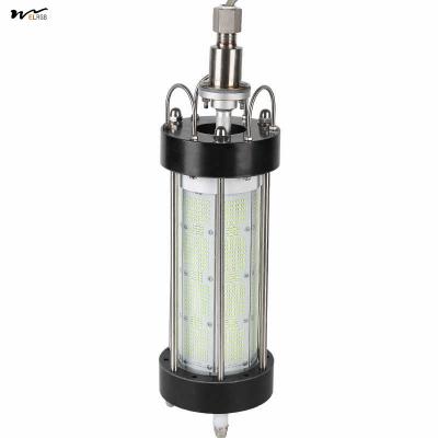 China IP68 Lâmpada de atração de peixes LED subaquática para 220V Potência Balsa de pesca marítima Barco de pesca noturna à venda