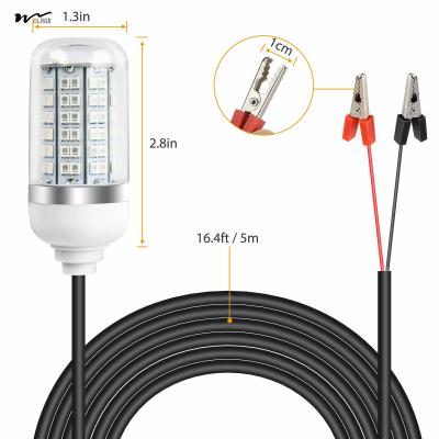 China Material de sombra acrílica 12V 10W/45W LED Luz de pesca submersível para lula e camarão à venda