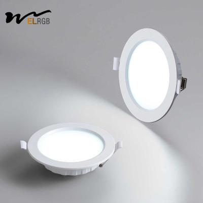 China 4000K Household Embedded Ceiling Lamp with Ultra-Thin Iron Hole and Smart Lighting LED for sale