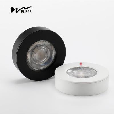 China Home Office LED-spotlights met slimme lichten en afstandsbediening in zwarte productstijl Te koop