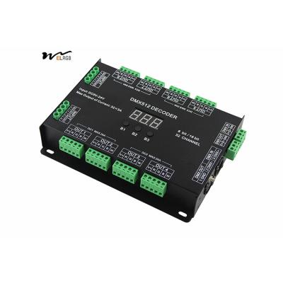 China Customizable 32 Channel 96A RGBW DMX 512 LED Decoder Controller for Lighting Solutions for sale