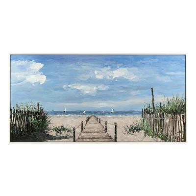 China Custom Painting Hand Painted Wall Art Seascape Paintings Customization Landscape Home Decor Canvas for sale