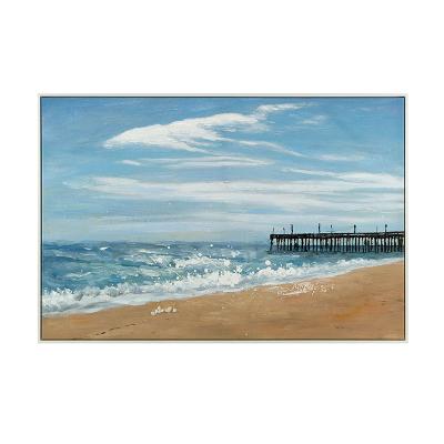 China Customized Decorative Home Paintings Customization Canvas Handmade Painting Decor Frame Decoration Seascape for sale