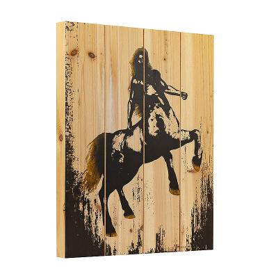 China Customization factory custom hot sale for home decor decorative natural wood painting for sale