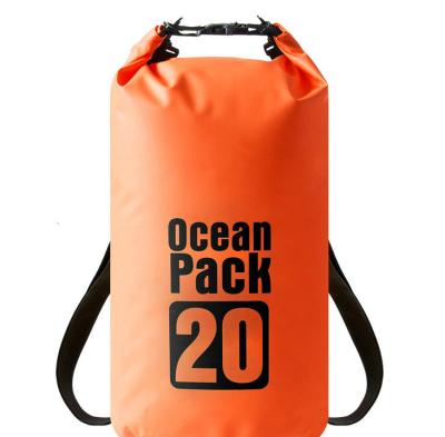 China For Boat Ocean Pack Waterproof Bag 2L/5L/10L/20L PVC Dry Bag For Boating/Swimming/Fishing/Camping/Carrying/Sonwboarding for sale