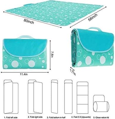 China Picnic Travel Beach Extra Large Outdoor Camping Picnic Blanket Mat For 4-6 Adults Picnics Hiking And Camping for sale