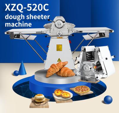 China Xuzhong Commercial Automatic Rack Table Top Dough Sheeter Bakery Bread Croissant Dough Sheeter Supply Machine for sale