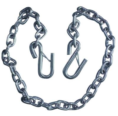 China transmission chain TRAILER SAFETY CHAIN ​​with s hook for sale