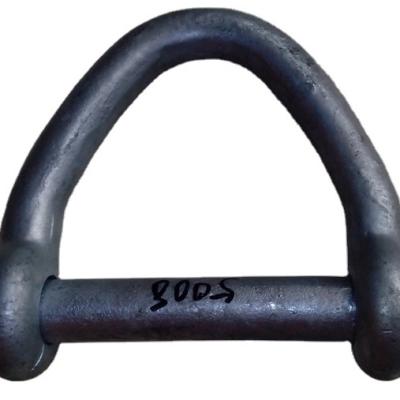 China Heavy Industry Towing Forged Alloy Steel Hot Dip Galvanized WEB Sling Shackle for sale