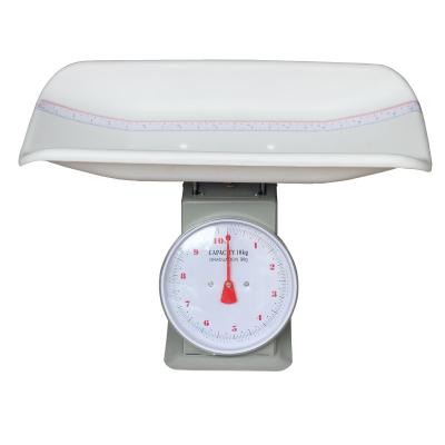 China Mechanical balance baby 10KG/20KG spring scale with height meter PT-603 25/10KG for sale