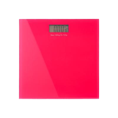 China Tempered glass+ABS+Steel PT-1015A high precision tempered glass electronic bathroom scale for sale