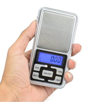 China WITH LID Professional Pocket 200/0.01G Digital Mini Scale Weigh Jewelry Scale with Backlit LCD Display for sale