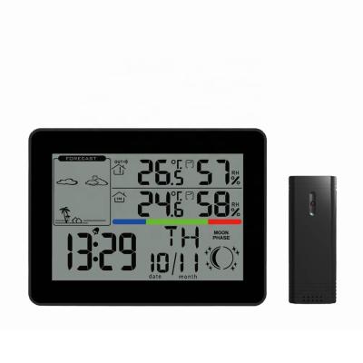 China Wireless Professional Household RF Weather Station With Radio Controlled for sale