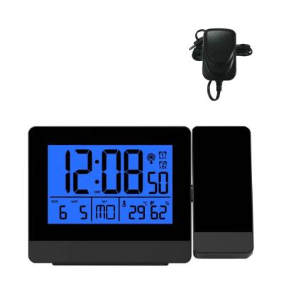 China Multifunction Digital Calendars Projection Clock with Indoor Temperature and Humidity for sale