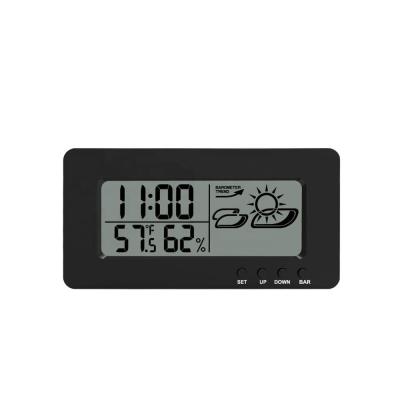 China Calendars Digital Small Car Clock With Temperature Humidity Clock for sale