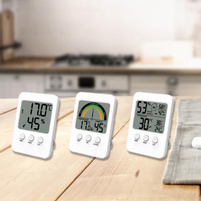 China Household Digital Thermo-Hygrometer, Room Temperature and Humidity Meter, Comfort Display for sale