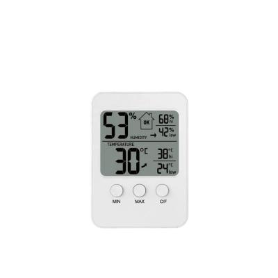 China Home / Office / Car / Hotel Digital Hygrometer Thermometer With Temperature And Maximum / Minimum Comfort Index for sale