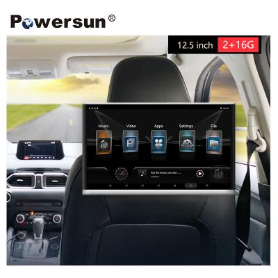 China Powersun 12.5inch 1920*1080 TV 12.5 inch IPS Touch Screen Android Car Seat for sale