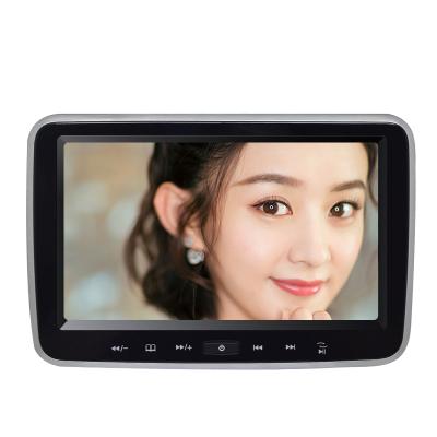 China Cheap 10inch Play Wireless Function Slot-in Car DVD Player Headrest Mount Monitor Car Video With IR FM Speakers for sale