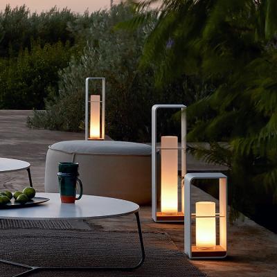 China Morden Modern Design Outdoor Decor Ip54 Lampbody Waterproof Aluminum Acrylic Material Led Garden Lights for sale