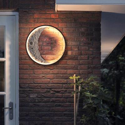 China Morden Hot Selling Low Energy Resin Ip54 Decorative Waterproof Aluminum Lamp For Outdoor Garden Led Wall Light for sale