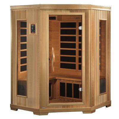 China Hot Sauna Room Saturated Steam Shower Room Design Computer Control Panel OEM Sale Indoor Wooden Steam Sauna Room for sale