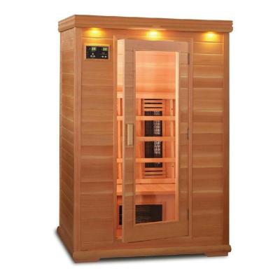 China Hot Selling Traditional Indoor Computer Control Panel OEM 2 Person Steamer And Sauna Room for sale