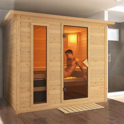 China Computer control panel luxury outdoor sauna portable 2 person home steam bath for sale for sale