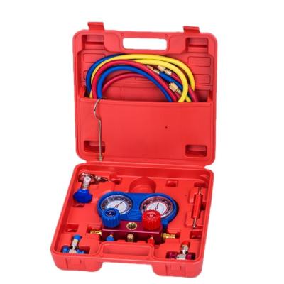 China AC Tester R134A Gas Meter Universal Cool Filling Common Automotive Air Conditioning Repair Tool for sale